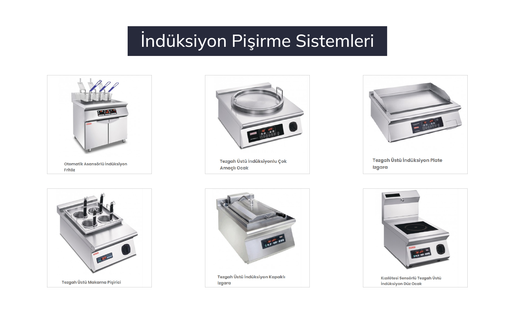 Induction Cooking Systems